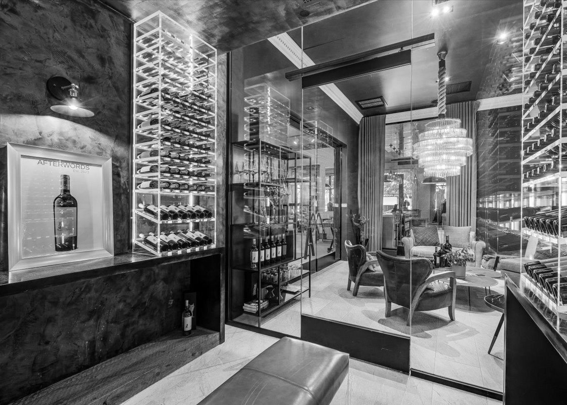 Tasting room at 1315 1st Street, Napa